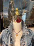 Rosie Red Beaded St. Thérèse of Lisieux